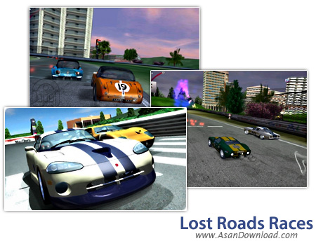 دانلود Lost Roads Races - بازی مسابقات هیجان انگیز اتومبیل رانی