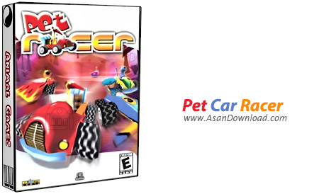 دانلود Pet Car Racer - بازی مسابقات اتومبیل رانی حیوانات