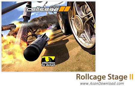 دانلود Rollcage Stage II - بازی مسابقات اتومبیل رانی