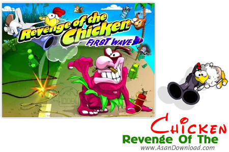 دانلود Revenge Of The Chicken - بازی خروس تیر انداز در انتقام از مرغ ها