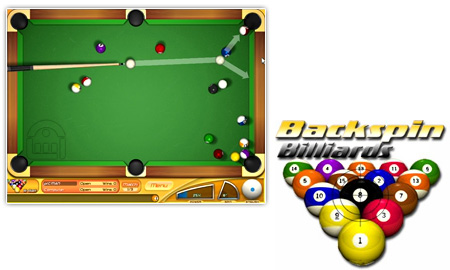 دانلود Backspin Billiards Deluxe Pool - بازی بیلیارد حرفه ای سه بعدی