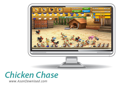 دانلود Chicken Chase - بازی جذاب شکار مرغ ها