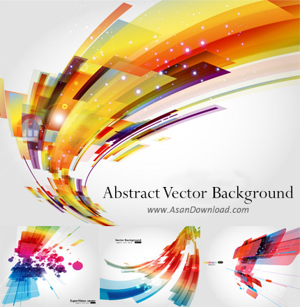 دانلود مجموعه پس زمینه های وکتور انتزاعی-Abstract Background Vector