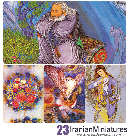 دانلود بخش سوم تصاویر نقاشی مینیاتور ایرانی - Iranian Miniatures 23