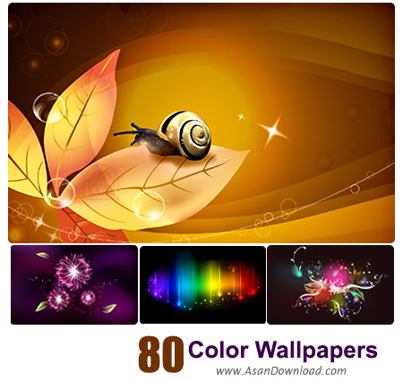 دانلود والپیپر با طرح های رنگارنگ - Color Desktop Wallpapers 80