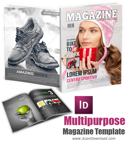دانلود قالب مجله چند منظوره-Download Multipurpose Magazine Template