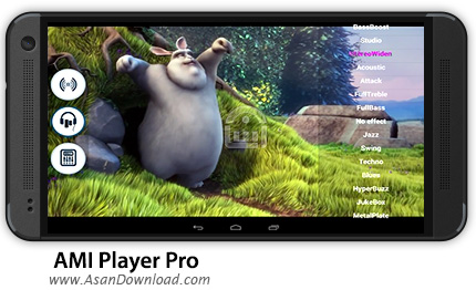 دانلود AMI Player Pro v1.1.8 - نرم افزار موبایل پخش کننده چند رسانه ای اندروید