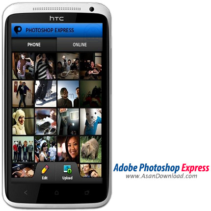 دانلود Adobe Photoshop Express v1.3.2 - نرم افزار موبایل ویرایش حرفه ای عکس