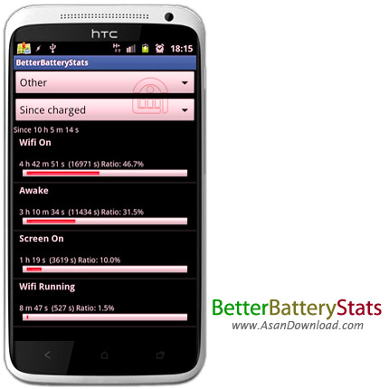 دانلود BetterBatteryStats v1.10.5.0 - نرم افزار بهینه سازی باتری اندروید