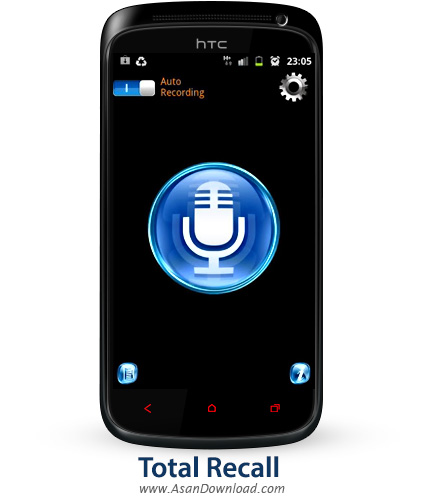 دانلود Call Recorder | Total Recall v1.9.37 - نرم افزار موبایل ضبط مکالمه بصورت خودکار 