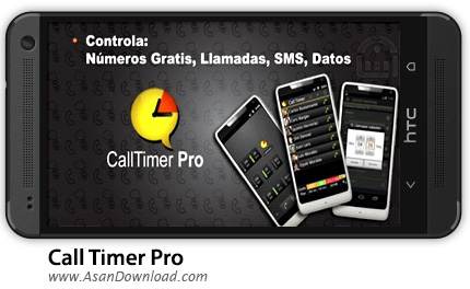 دانلود Call Timer Pro - Data Usage v2.0.176 - نرم افزار موبایل مدیریت داده ها