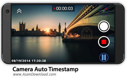 دانلود Camera Auto Timestamp v2.24 - نرم افزار موبایل ثبت خودکار تاریخ و زمان در تصاویر