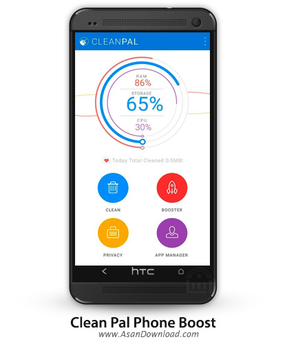 دانلود Clean Pal Phone Boost v1.4 - نرم افزار موبایل افزایش سرعت اندروید