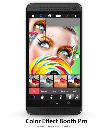 دانلود Color Effect Booth Pro v1.4.2 - نرم افزار موبایل تغییر رنگ تصاویر