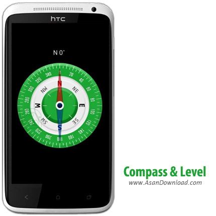 دانلود Compass & Level v2.0.1.A - نرم افزار موبایل قطب نما