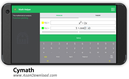 دانلود Cymath - Math Problem Solver v2.11 - نرم افزار موبایل حل معادلات ریاضی
