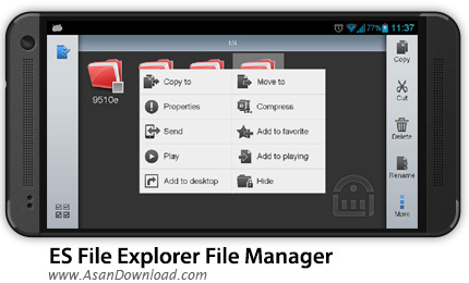 دانلود ES File Explorer File Manager v3.2.4.1 - نرم افزار موبایل فایل منیجر اندروید
