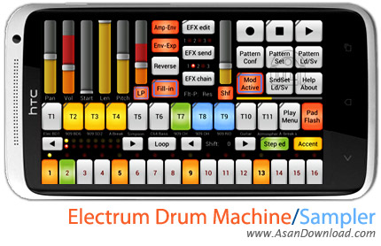 دانلود Electrum Drum Machine/Sampler v4.8.4 - نرم افزار موبایل آهنگ ساز حرفه ای