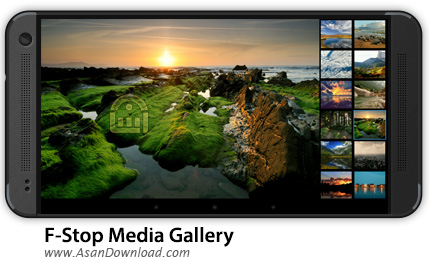 دانلود F-Stop Media Gallery v3.4.4 - نرم افزار موبایل گالری تصاویر اندروید