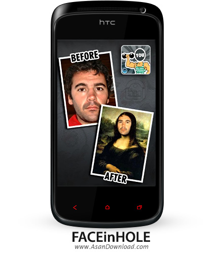 دانلود FACEinHOLE v3.4.2 - نرم افزار موبایل قرار دادن چهره به جای شخصیت های معروف