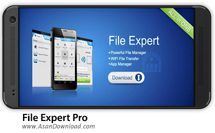دانلود File Expert Pro v6.2.8 - نرم افزار مدیریت فایل ها در اندروید