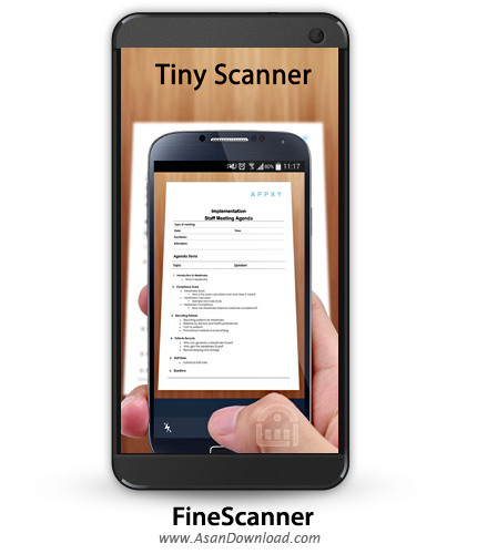 دانلود FineScanner Pro - PDF Document Sanner App + OCR v1.10.529 - نرم افزار موبایل اسکن جیبی