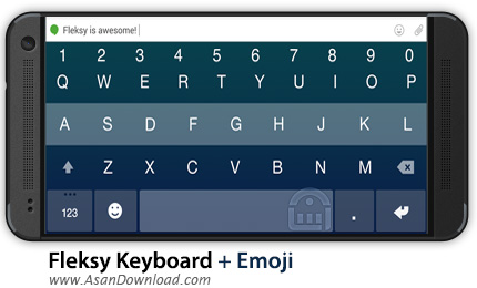 دانلود Fleksy Keyboard + Emoji v5.4.4 - اپلیکیشن موبایل کیبورد پیشرفته اندروید