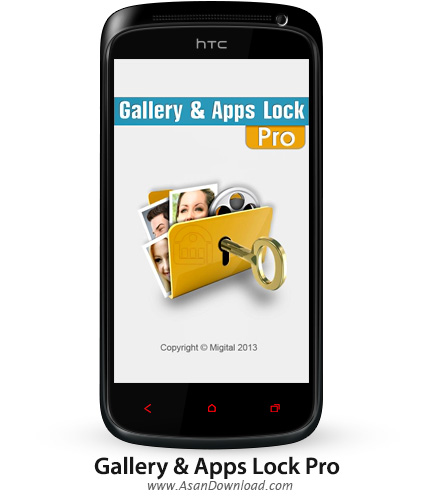 دانلود Gallery & Apps Lock Pro + Hide v1.11 - نرم افزار موبایل محافظت از فایل ها