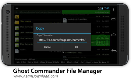 دانلود Ghost Commander File Manager v1.52.6 - نرم افزار موبایل مدیریت فایل ها