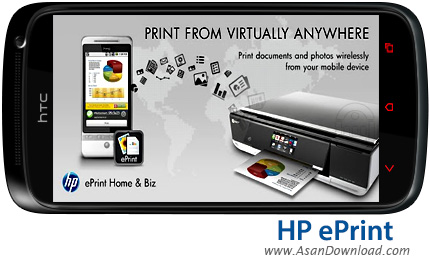 دانلود HP ePrint v2.0.2 - نرم افزار موبایل اتصال به پرینتر