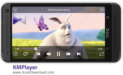 دانلود KMPlayer v1.1.0 - نرم افزار موبایل پخش فایل های صوتی و تصویری