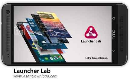 دانلود Launcher Lab v2.1.1 - نرم افزار موبایل آزمایشگاه لانچر اندروید