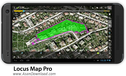 دانلود Locus Map Pro - Outdoor GPS v3.7.0 - نرم افزار موبایل جی پی اس حرفه ای