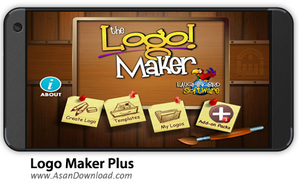 دانلود Logo Maker Plus- Graphic Design Generator v1.1.5.4 - نرم افزار موبایل طراحی لوگو