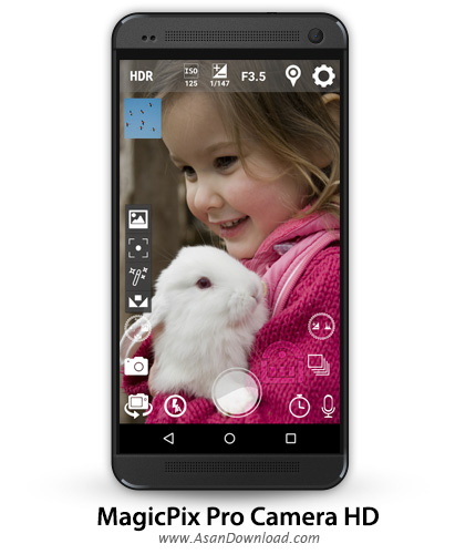 دانلود MagicPix Pro Camera HD v2.3.3 - اپلیکیشن موبایل دوربین هوشمند اندروید