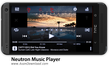 دانلود Neutron Music Player v1.78.3 - نرم افزار موبایل موزیک پلیر قدرتمند 