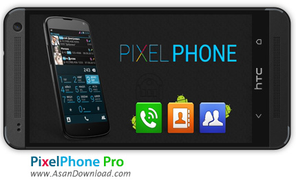 دانلود PixelPhone Pro v3.5.3 - نرم افزار موبایل زیبا سازی ظاهر مخاطبین