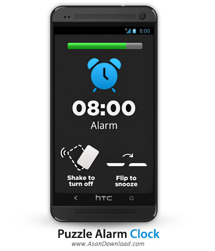 دانلود Puzzle Alarm Clock Pro v2.1.8 - نرم افزار موبایل ساعت زنگ دار پازلی