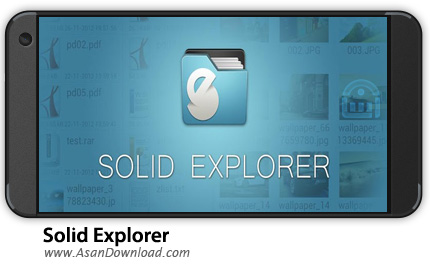 دانلود Solid Explorer v2.2 - اپلیکیشن موبایل مدیریت فایل ها + پلاگین ها + آیکون پک ها