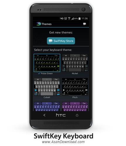 دانلود SwiftKey Keyboard & Free Emoji v5.2.2.126 - نرم افزار موبایل کیبورد فوق العاده