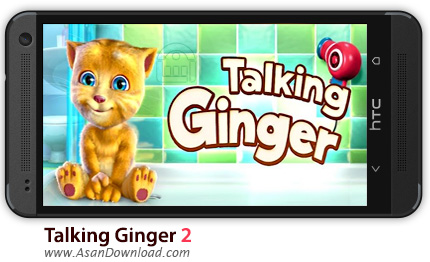 دانلود Talking Ginger 2 v2 2.0 - نرم افزار موبایل گربه سخنگو