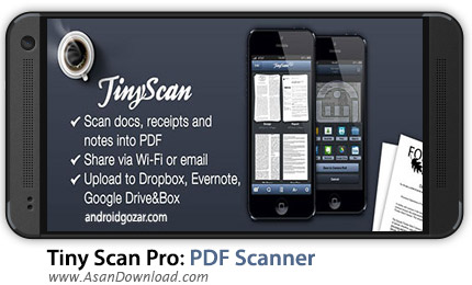 دانلود Tiny Scan Pro: PDF Scanner v3.2.2 - اپلیکیشن موبایل اسکنر اندروید