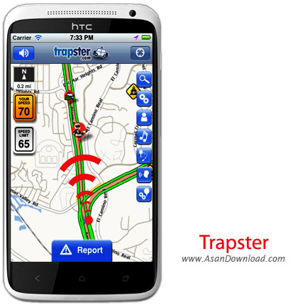 دانلود Trapster v3.2.0 - اطلاع از دوربین و مراکز پلیس