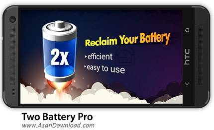 دانلود Two Battery Pro - Battery Saver v3.17 - نرم افزار موبایل مصرف بهینه باتری