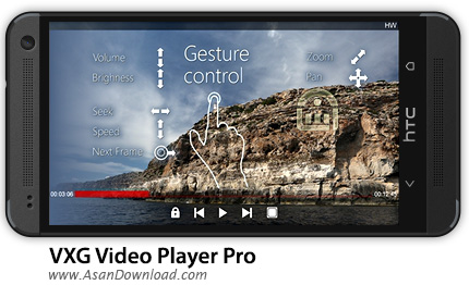 دانلود VXG Video Player Pro v1.7.4 - نرم افزار موبایل ویدئو پلیر اندروید