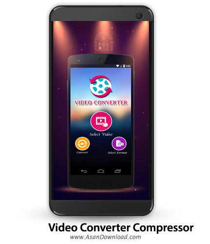 دانلود Video Converter, Compressor v1.3 - نرم افزار موبایل تغییر فرمت و فشرده سازی ویدئوها