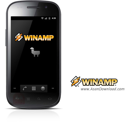 دانلود Winamp Pro v1.4 - نرم افزار موبایل پخش کننده فایل های صوتی