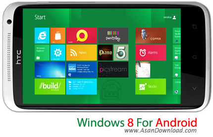 دانلود Windows 8 for Android v1.7 - نرم افزار موبایل پوسته ویندوز 8