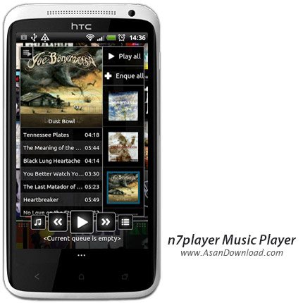 دانلود n7player Music Player v2.4.2 - موزیک پلیر جذاب اندرویدی