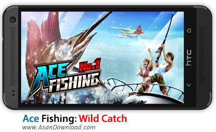 دانلود Ace Fishing: Wild Catch v1.0.9 - بازی موبایل ماهیگری حرفه ای + دیتا